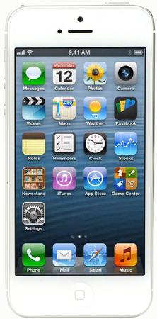 Смартфон Apple iPhone 5 32Gb White & Silver - Сходня